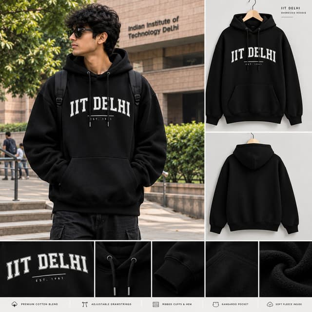IIT Hoodie (Black)